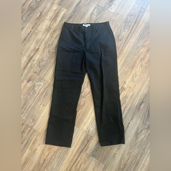 Men's Classic Fit Wrinkle-Resistant Suit Pants Flat Front Dress Pants sz 34 x 32 - Picture 2 of 6